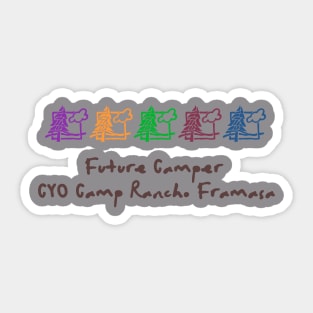 Future Camper Sticker